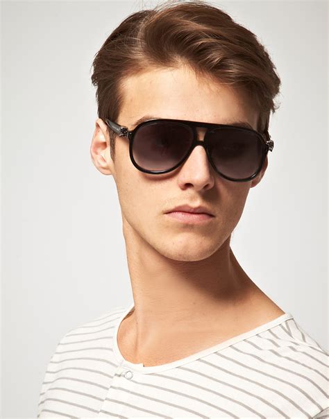 mens oversized aviator sunglasses|dark aviator sunglasses for men.